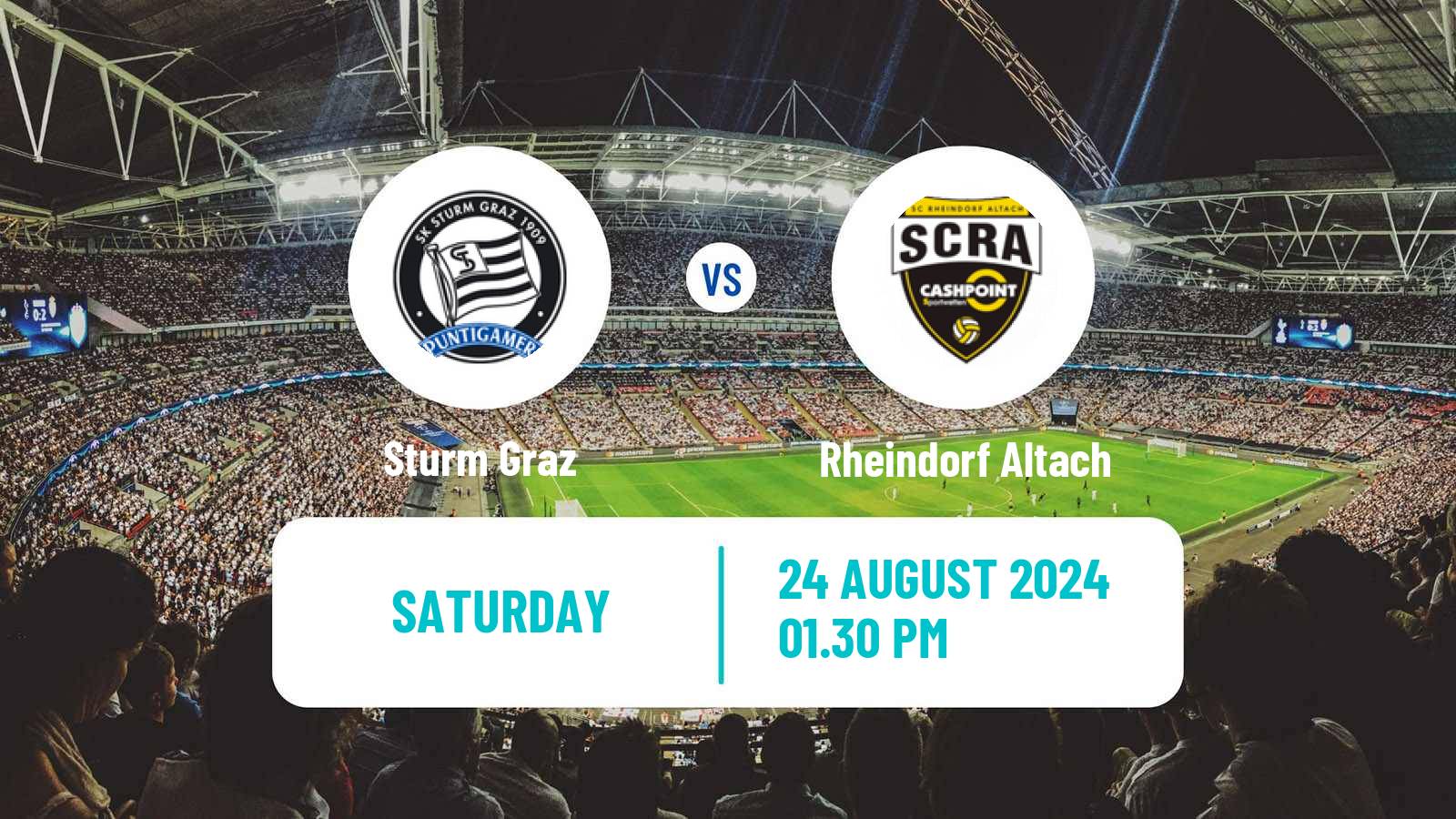 Soccer Austrian Bundesliga Sturm Graz - Rheindorf Altach