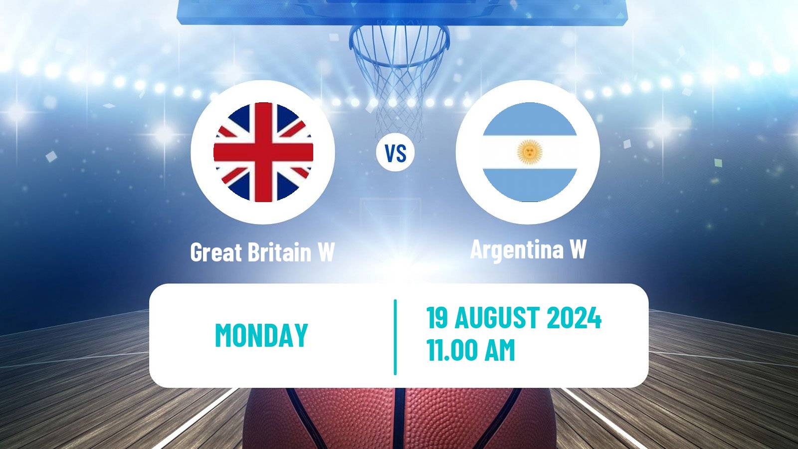 Basketball World Cup Basketball Women Great Britain W - Argentina W