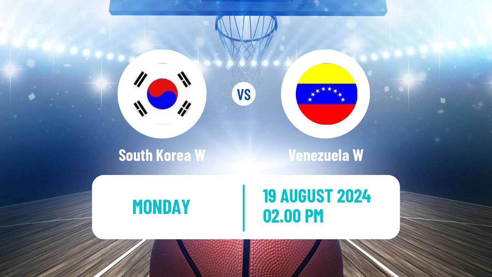 Basketball World Cup Basketball Women South Korea W - Venezuela W