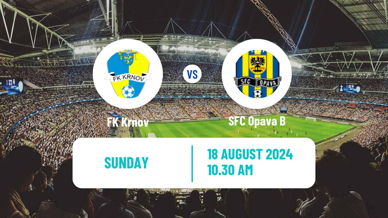 Soccer Czech Division F Krnov - Opava B