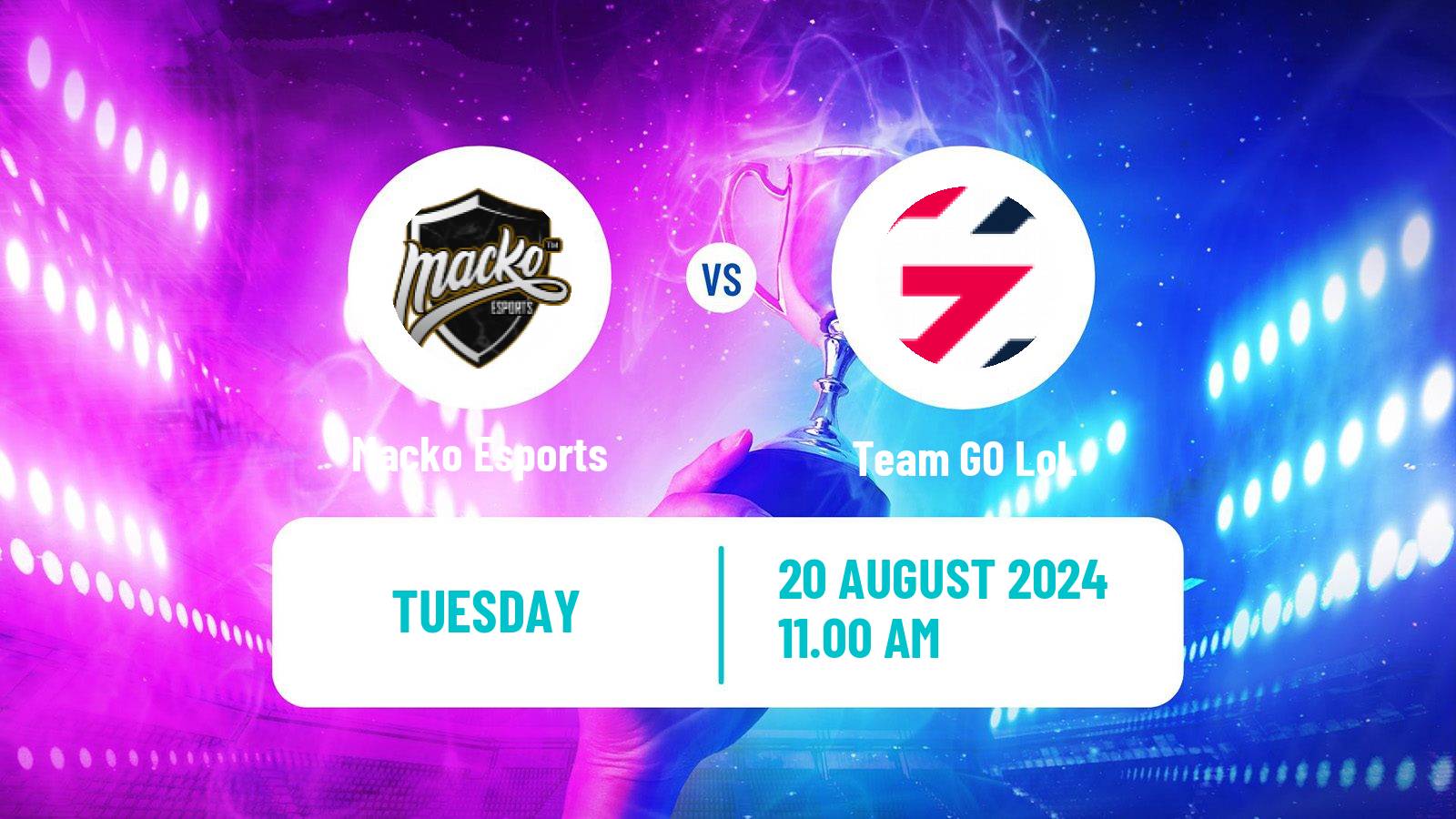 Esports League Of Legends Emea Masters Macko Esports - Team GO