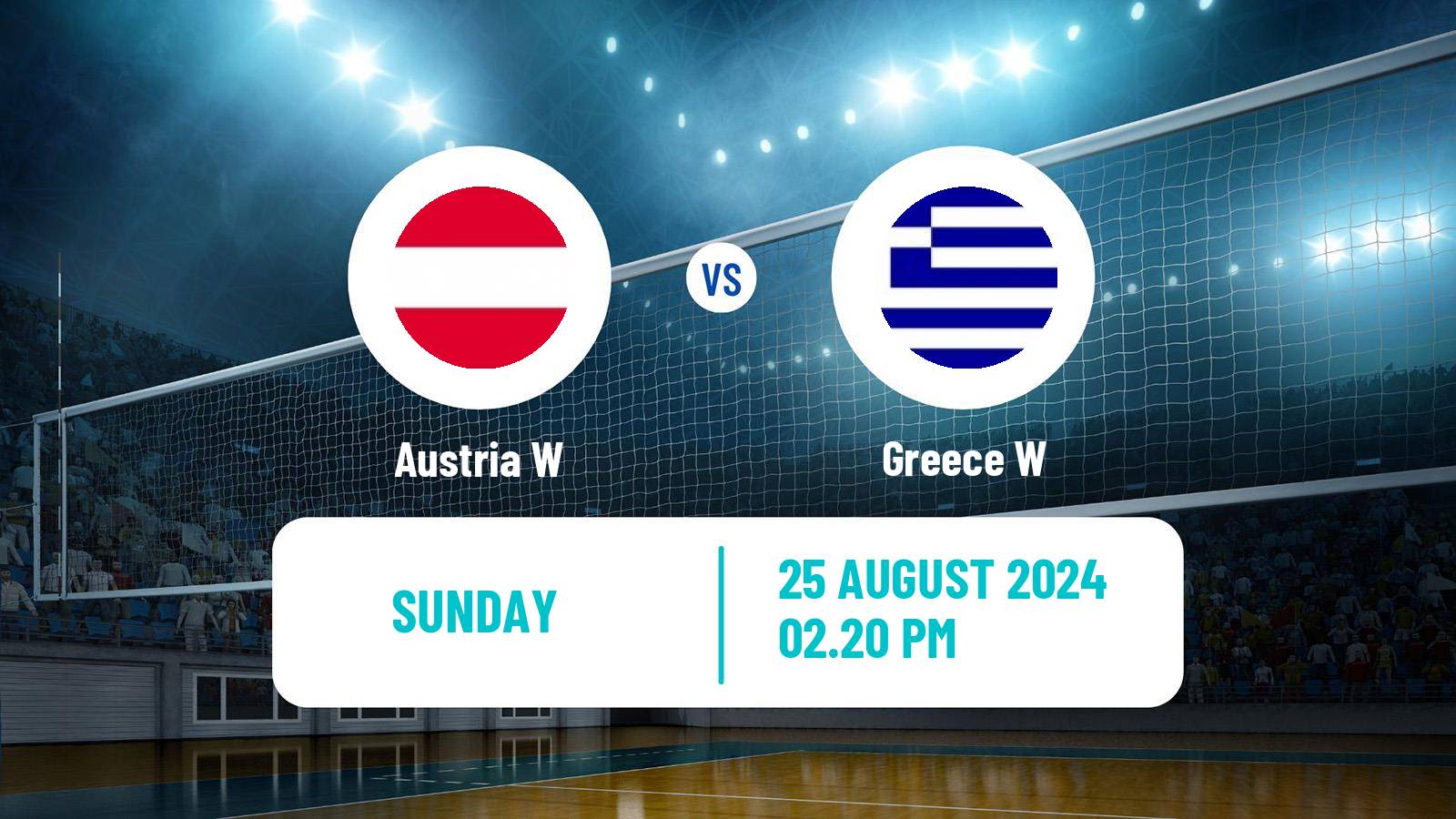 Volleyball European Championships Volleyball Women Austria W - Greece W