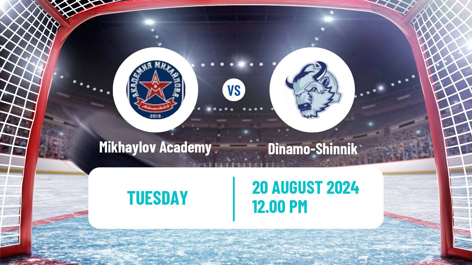 Hockey Club Friendly Ice Hockey Mikhaylov Academy - Dinamo-Shinnik