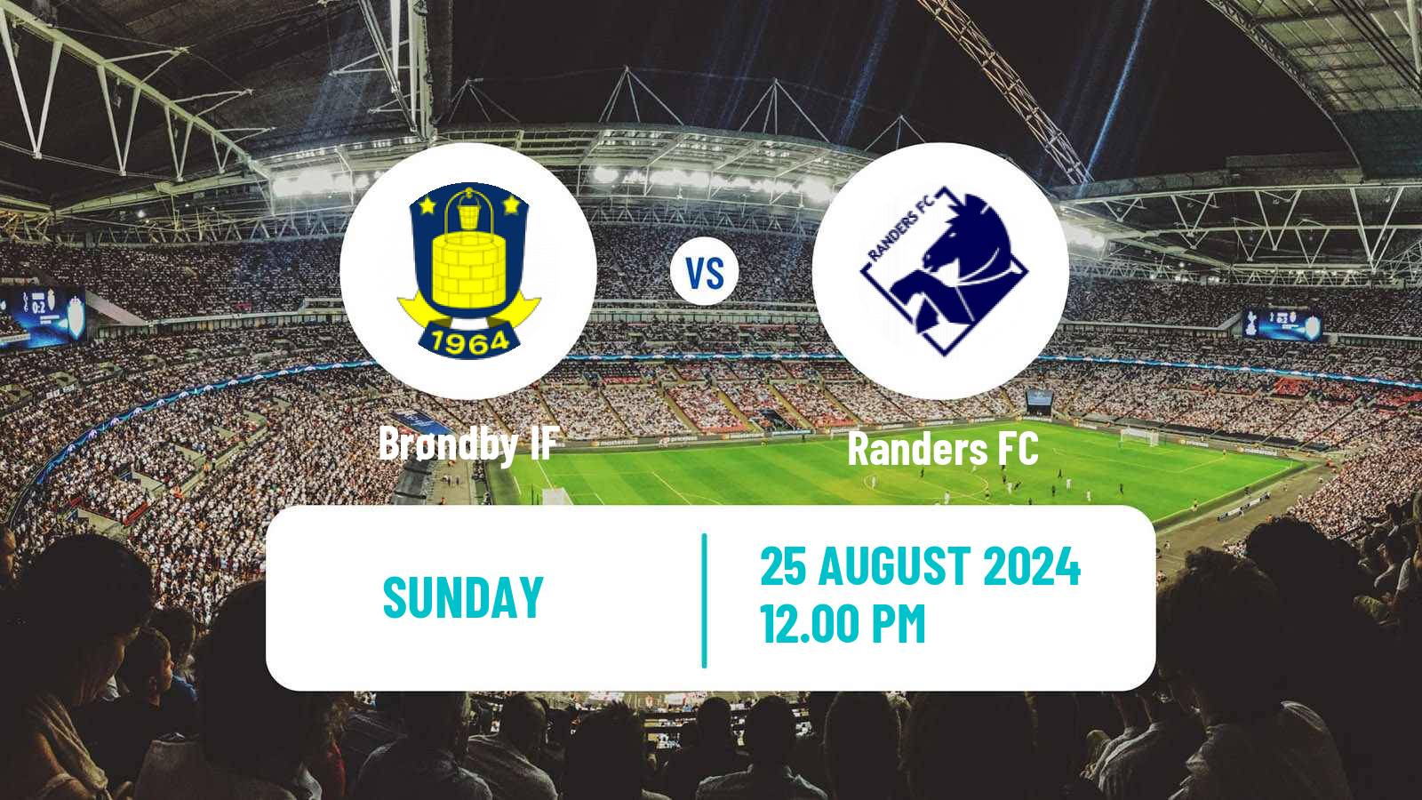 Soccer Danish Superliga Brøndby - Randers FC