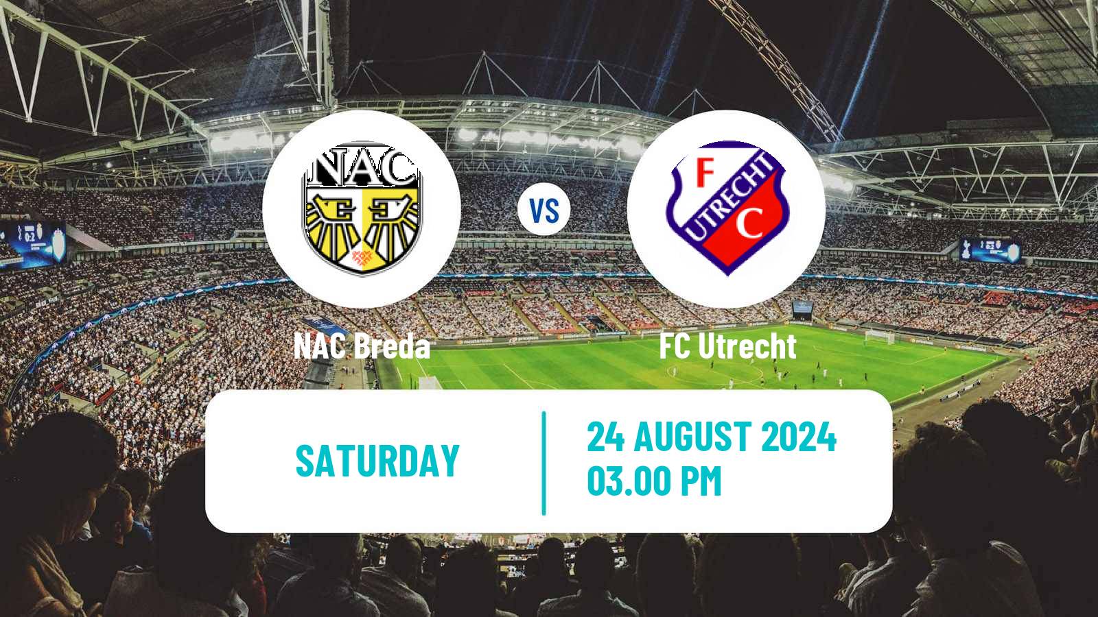 Soccer Dutch Eredivisie NAC Breda - Utrecht