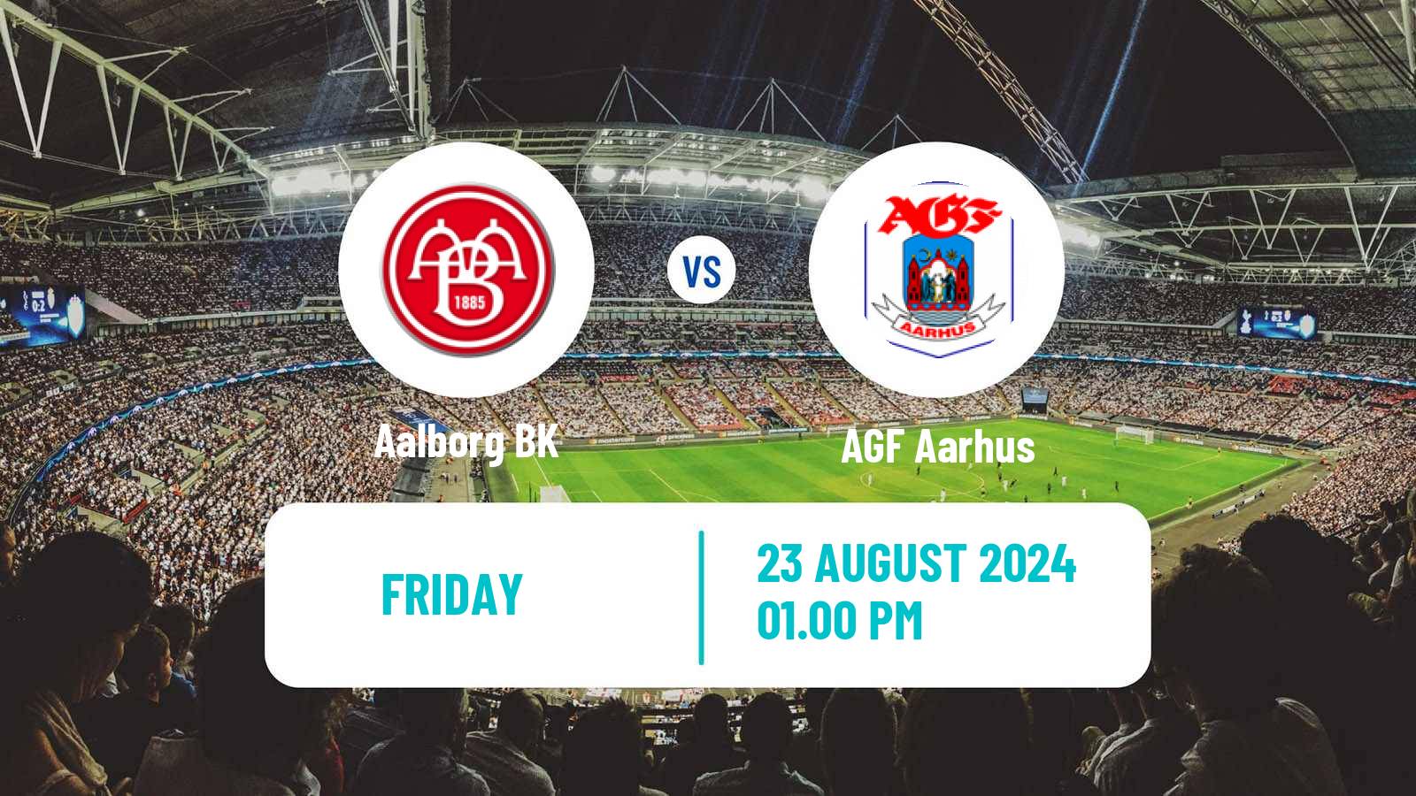 Soccer Danish Superliga Aalborg BK - AGF Aarhus