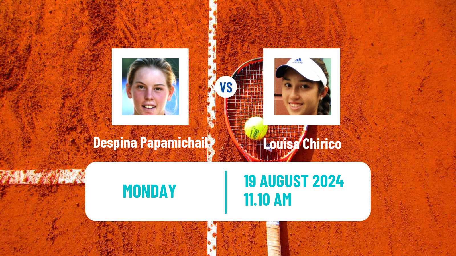 Tennis WTA US Open Despina Papamichail - Louisa Chirico