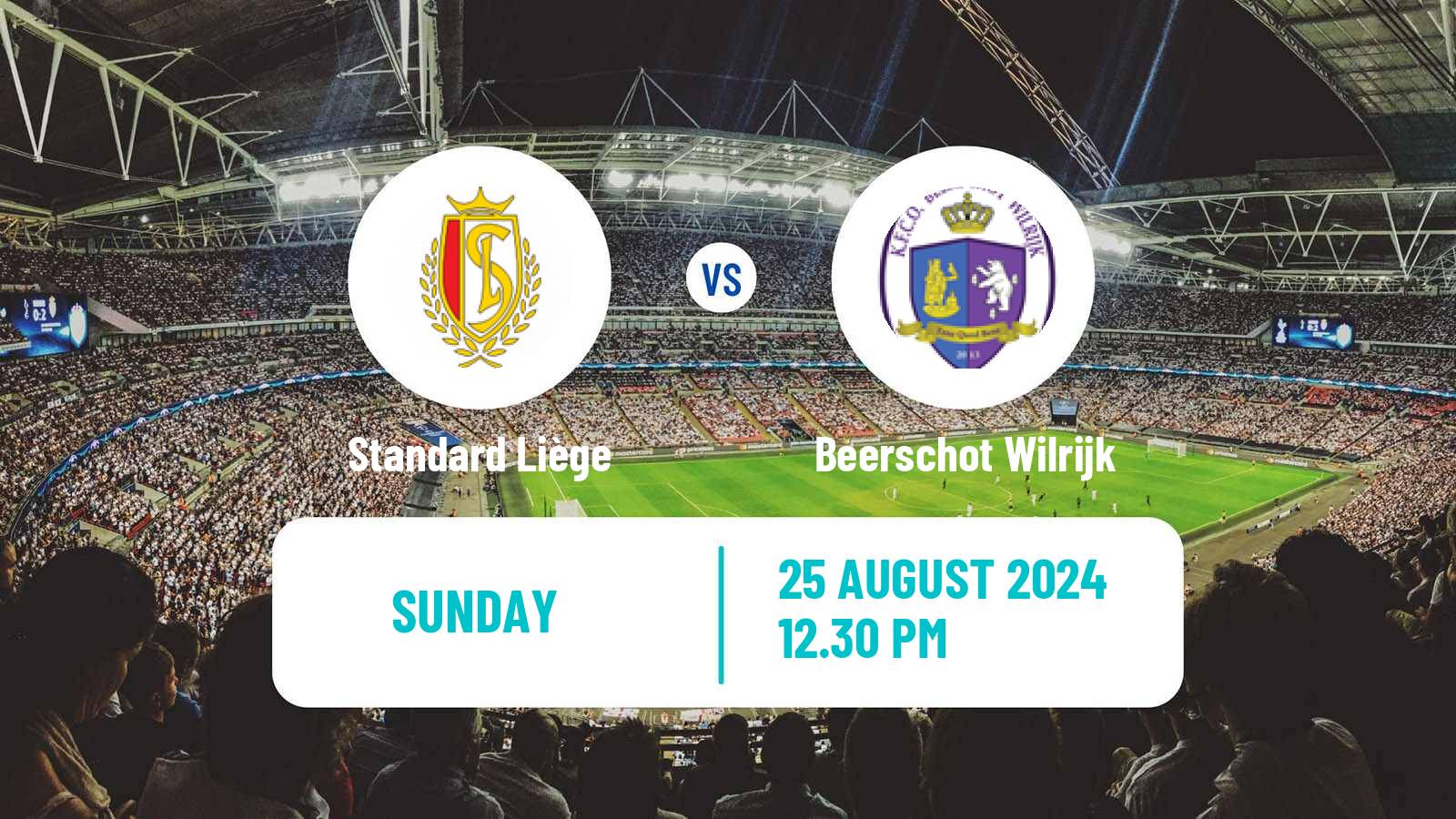 Soccer Belgian Jupiler Pro League Standard Liège - Beerschot Wilrijk