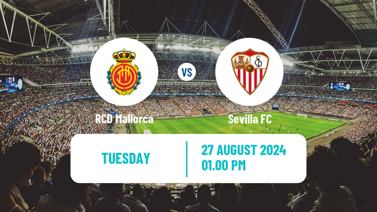 Soccer Spanish LaLiga Mallorca - Sevilla