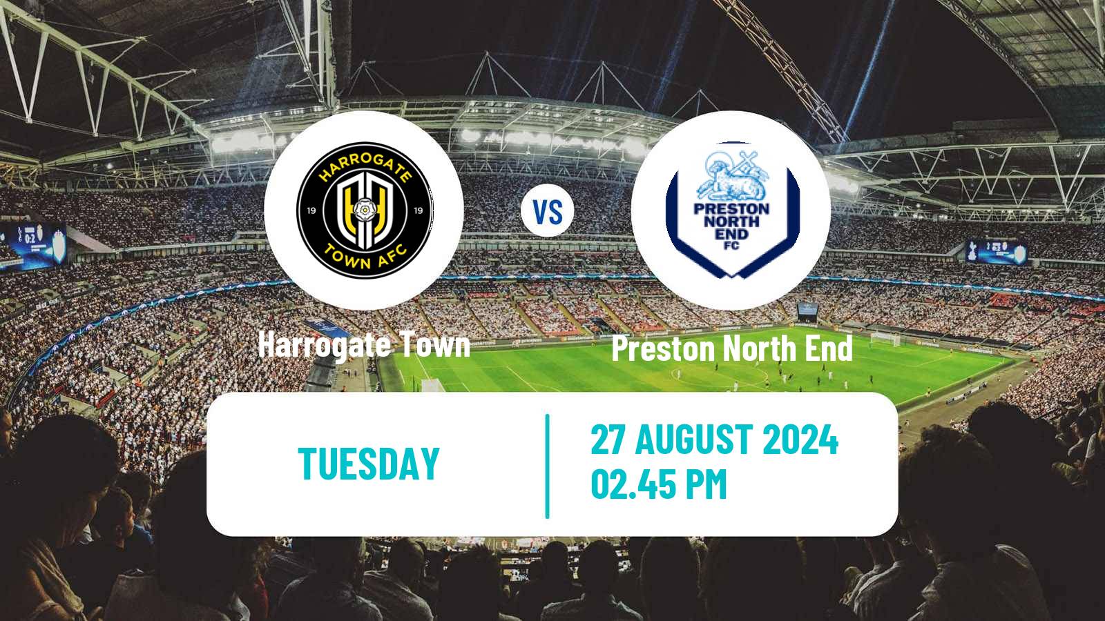 Soccer English League Cup Harrogate Town - Preston North End