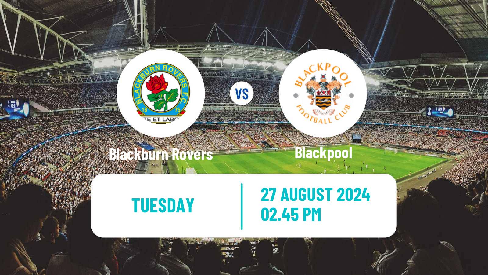 Soccer English League Cup Blackburn Rovers - Blackpool