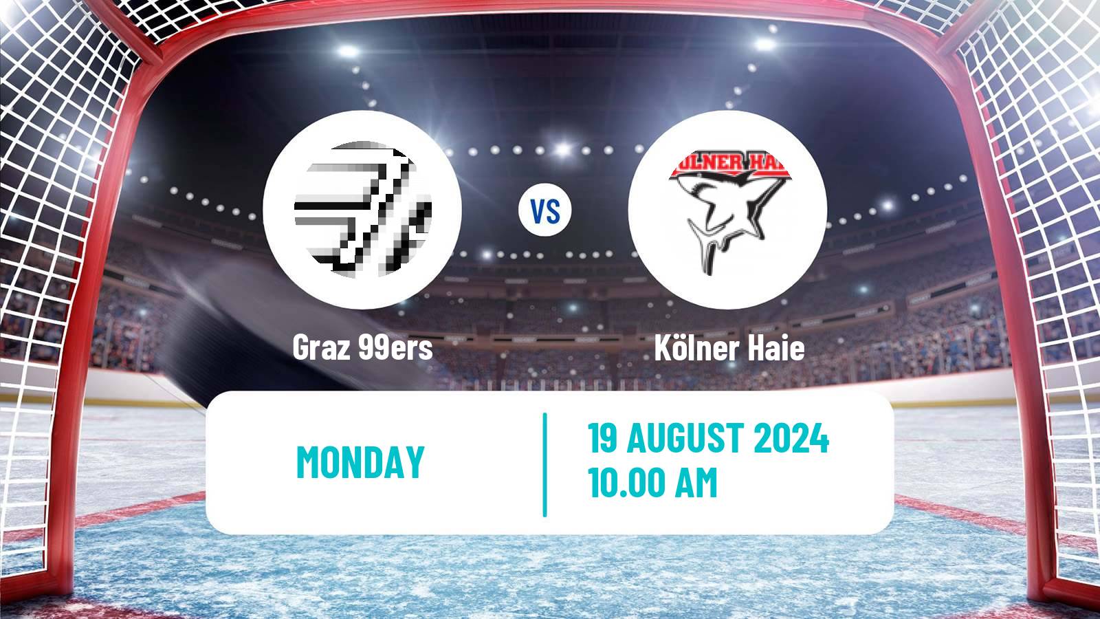 Hockey Club Friendly Ice Hockey Graz 99ers - Kölner Haie