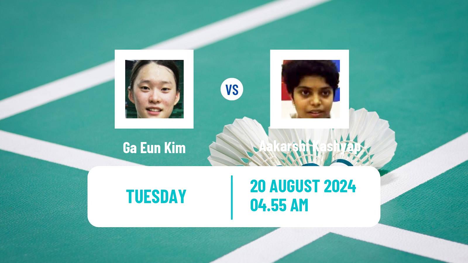 Badminton BWF World Tour Japan Open Women Ga Eun Kim - Aakarshi Kashyap