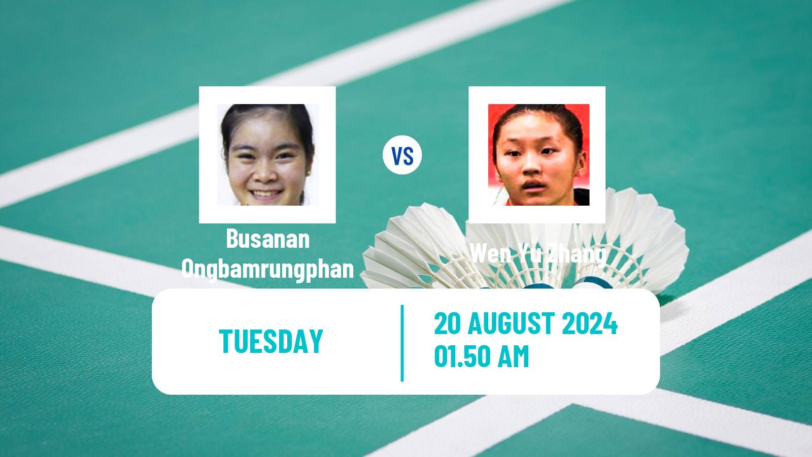 Badminton BWF World Tour Japan Open Women Busanan Ongbamrungphan - Wen Yu Zhang