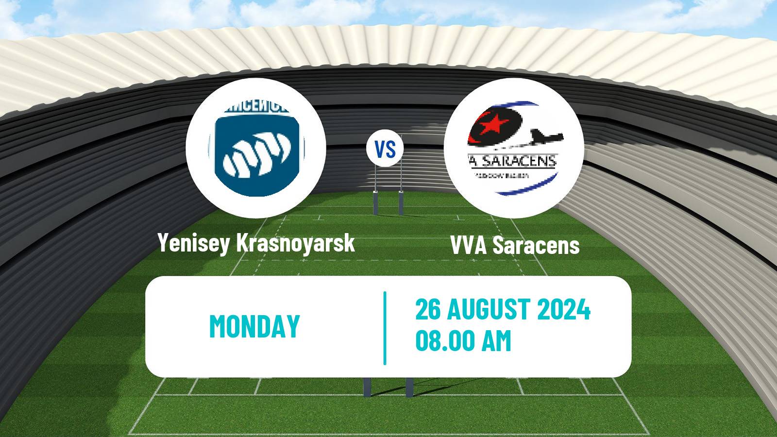 Rugby union Russian Premier League Rugby Yenisey Krasnoyarsk - VVA Saracens