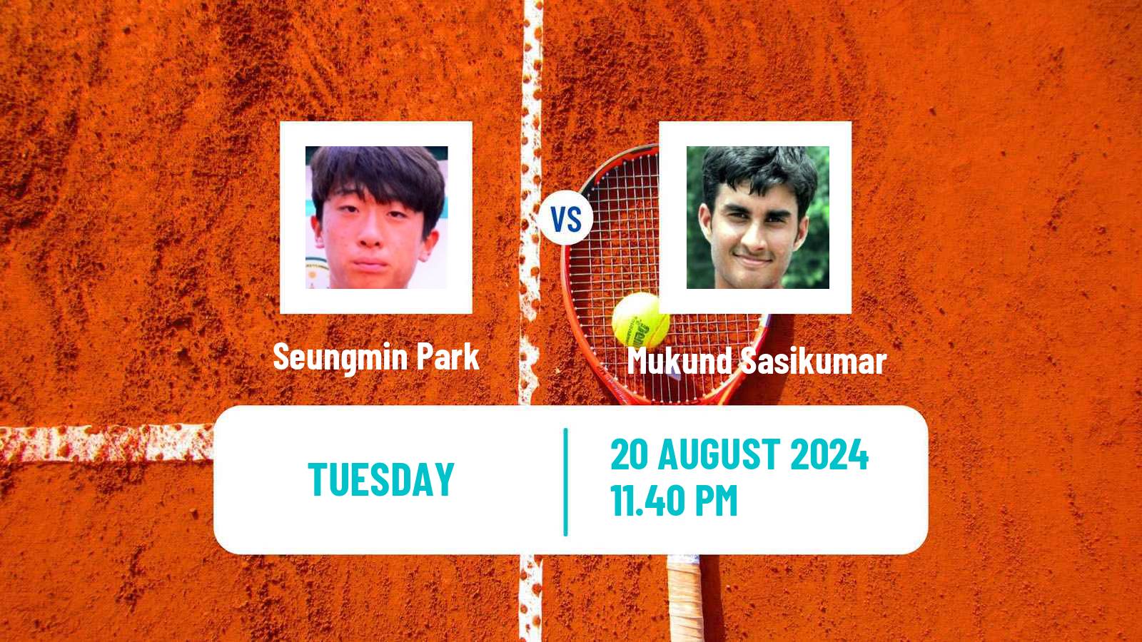 Tennis ITF M15 Nakhon Si Thammarat 7 Men Seungmin Park - Mukund Sasikumar