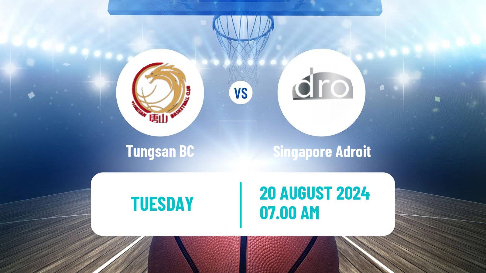 Basketball Singapore NBL Tungsan - Singapore Adroit