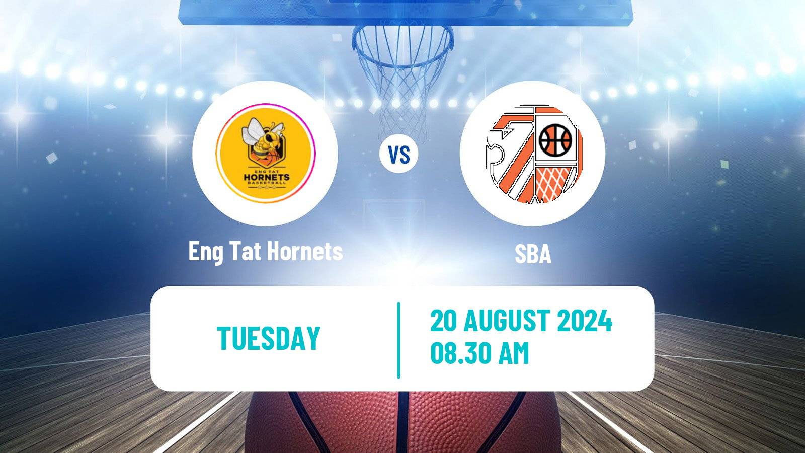 Basketball Singapore NBL Eng Tat Hornets - SBA