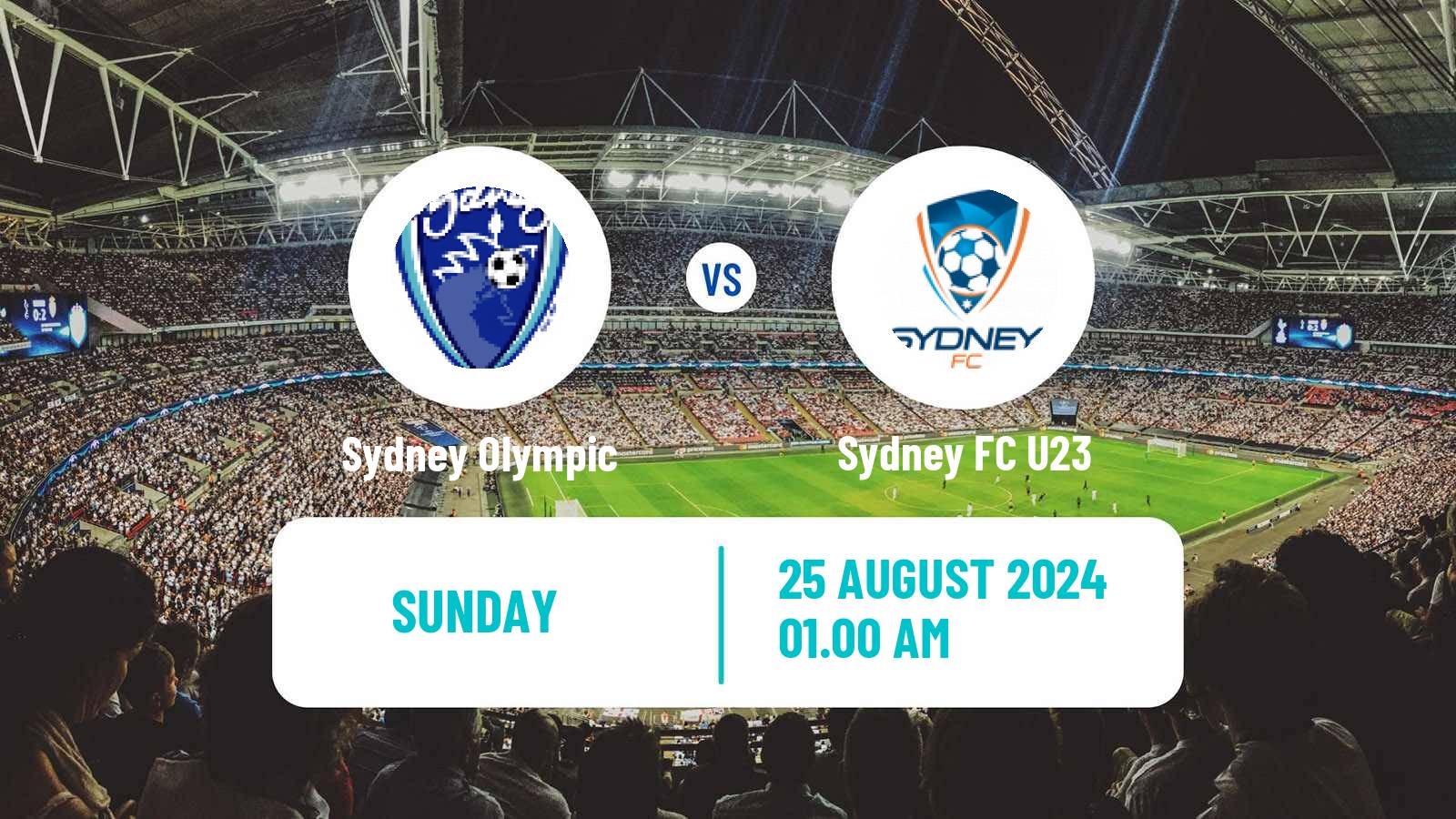 Soccer Australian NPL NSW Sydney Olympic - Sydney FC U23