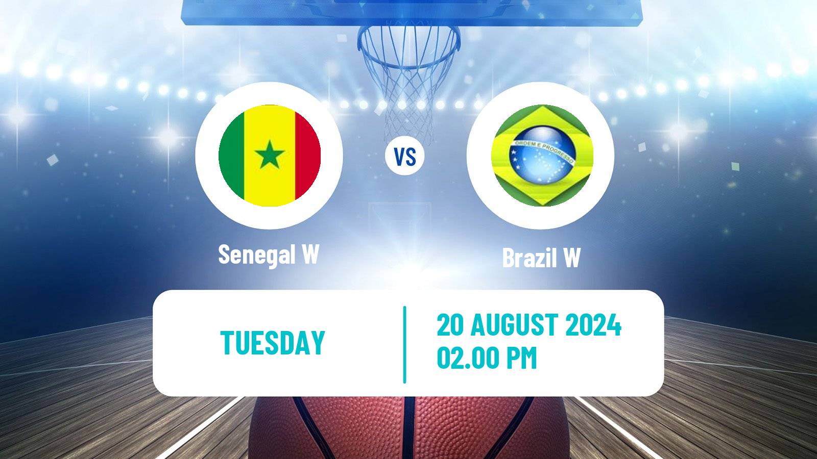 Basketball World Cup Basketball Women Senegal W - Brazil W