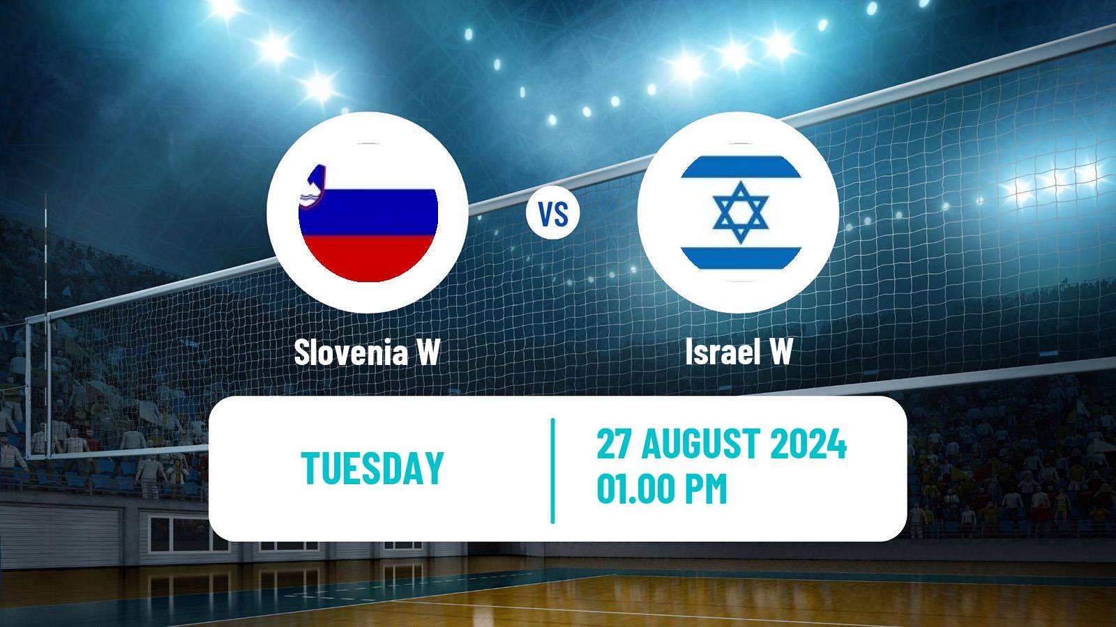 Volleyball European Championships Volleyball Women Slovenia W - Israel W