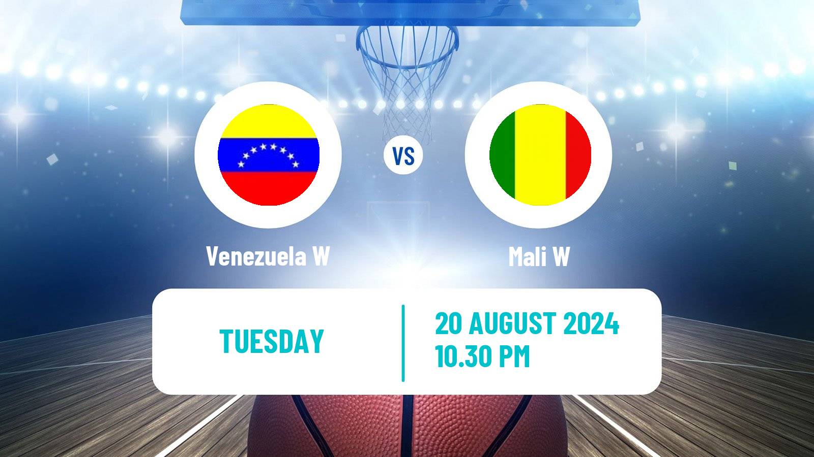 Basketball World Cup Basketball Women Venezuela W - Mali W