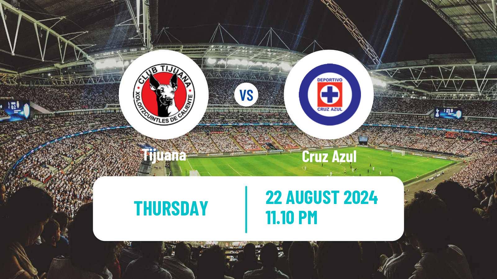 Soccer Mexican Liga MX Women Tijuana - Cruz Azul