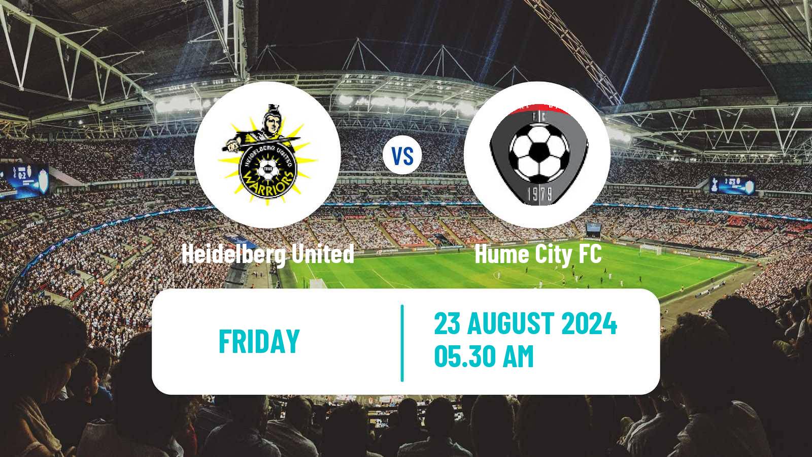 Soccer Australian NPL Victoria Heidelberg United - Hume City