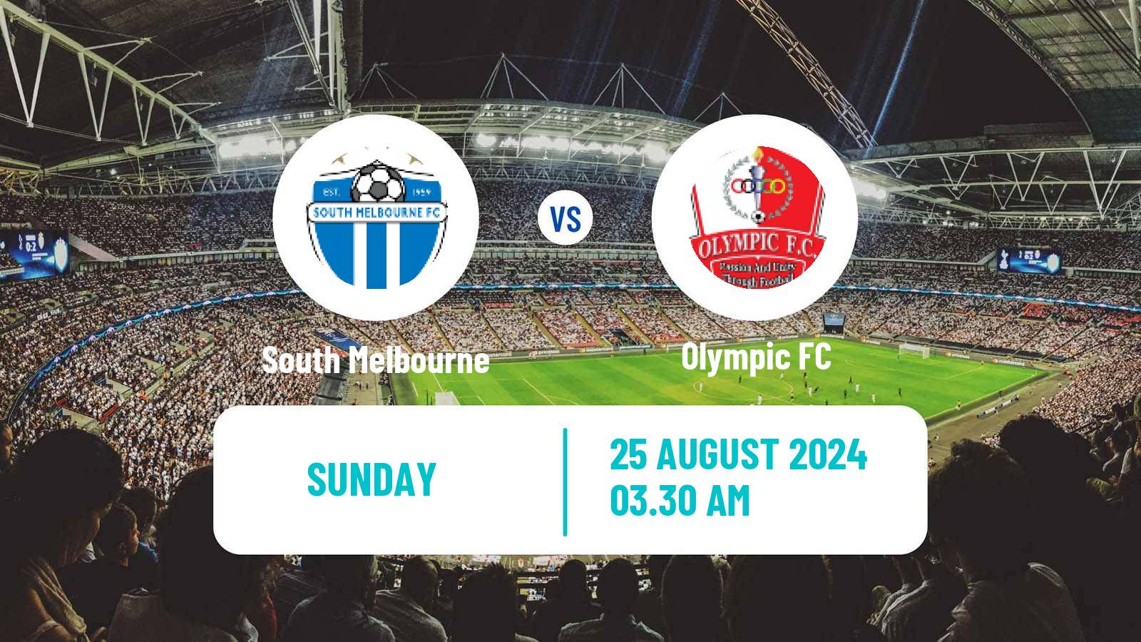 Soccer Australian Cup South Melbourne - Olympic FC