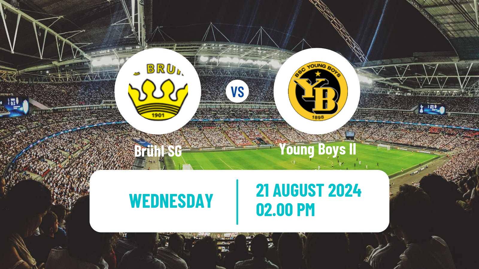 Soccer Swiss Promotion League Brühl - Young Boys II