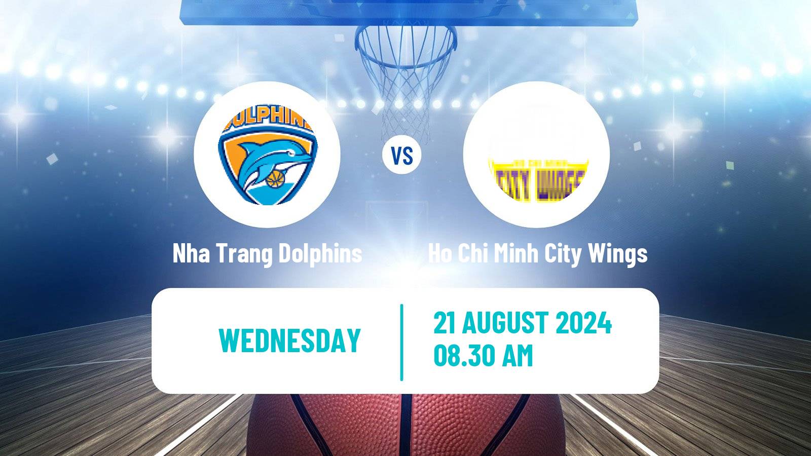 Basketball Vietnamese VBA Nha Trang Dolphins - Ho Chi Minh City Wings