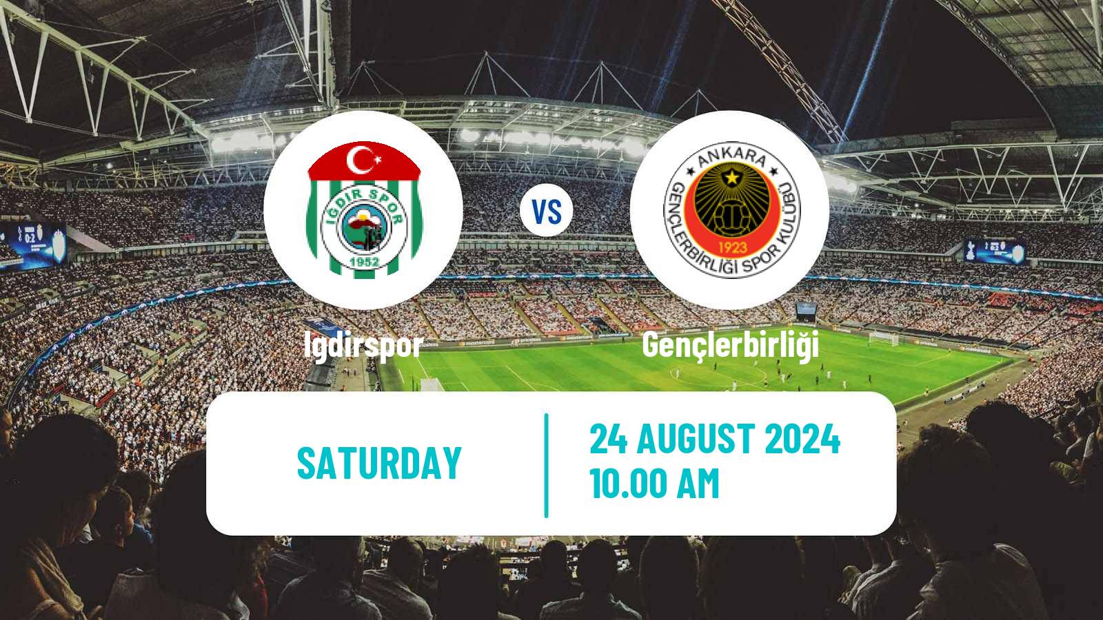 Soccer Turkish First League Igdirspor - Gençlerbirliği