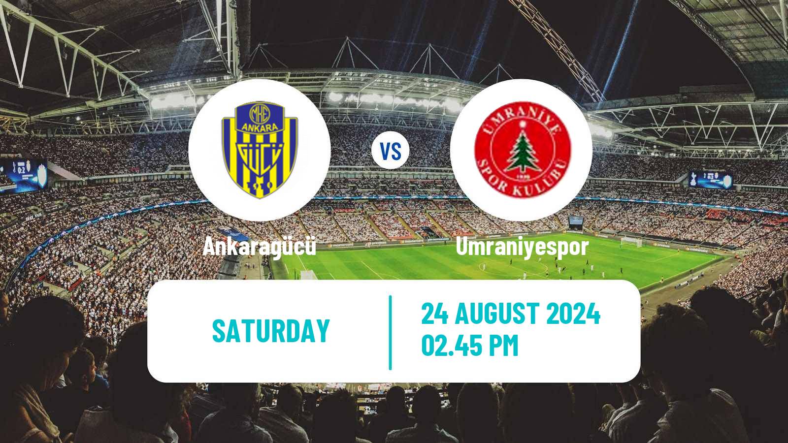 Soccer Turkish First League Ankaragücü - Umraniyespor