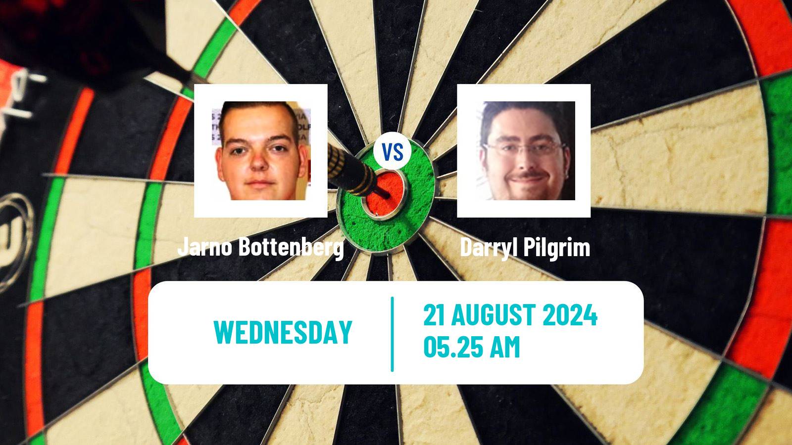 Darts Modus Super Series Jarno Bottenberg - Darryl Pilgrim