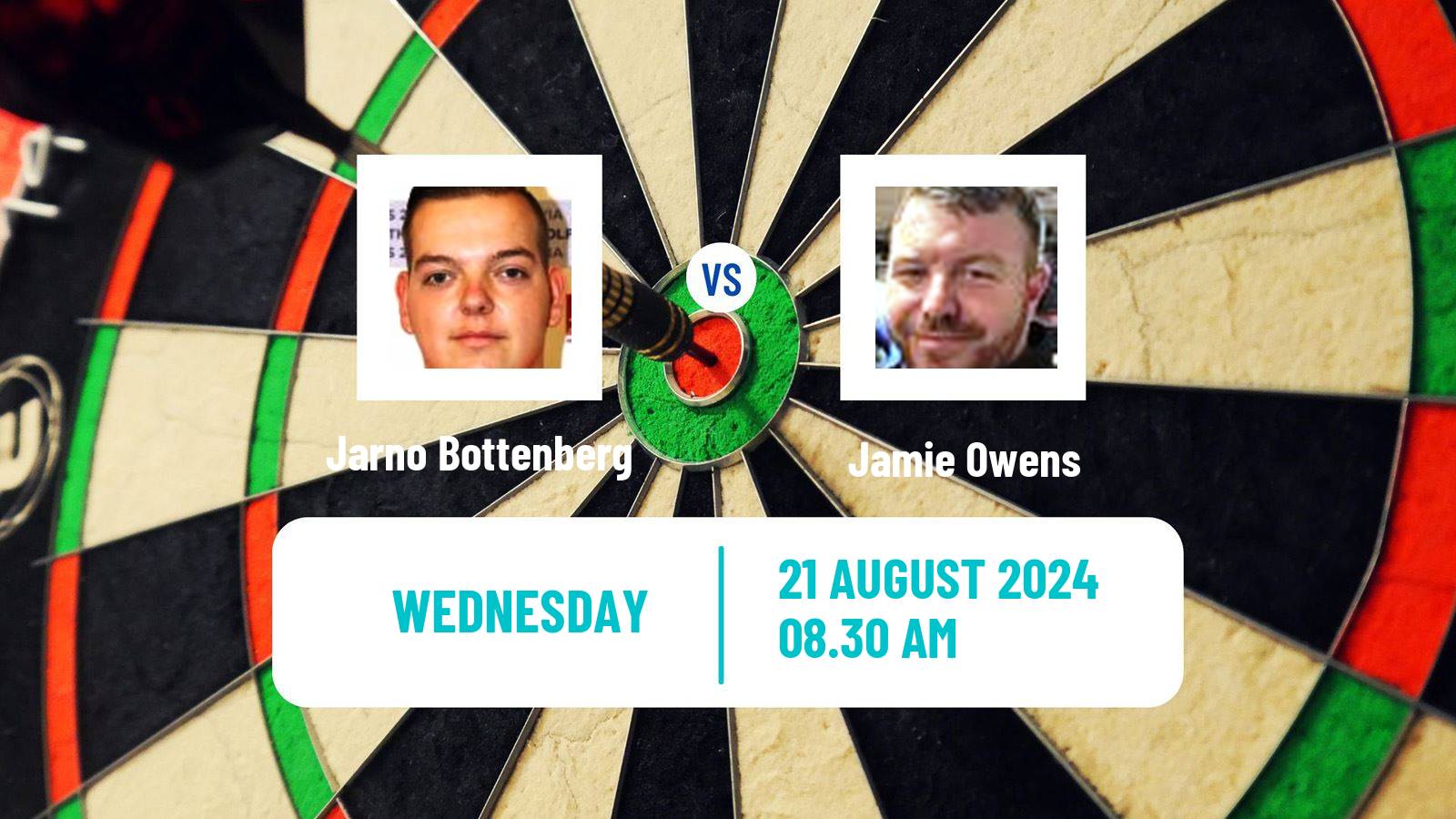 Darts Modus Super Series Jarno Bottenberg - Jamie Owens