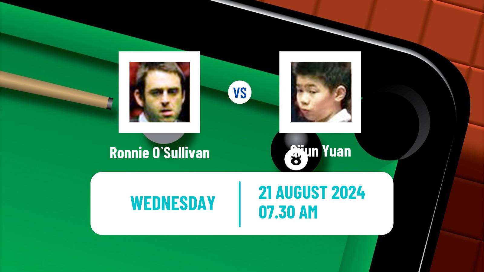 Snooker Grand Prix Ronnie O`Sullivan - Sijun Yuan