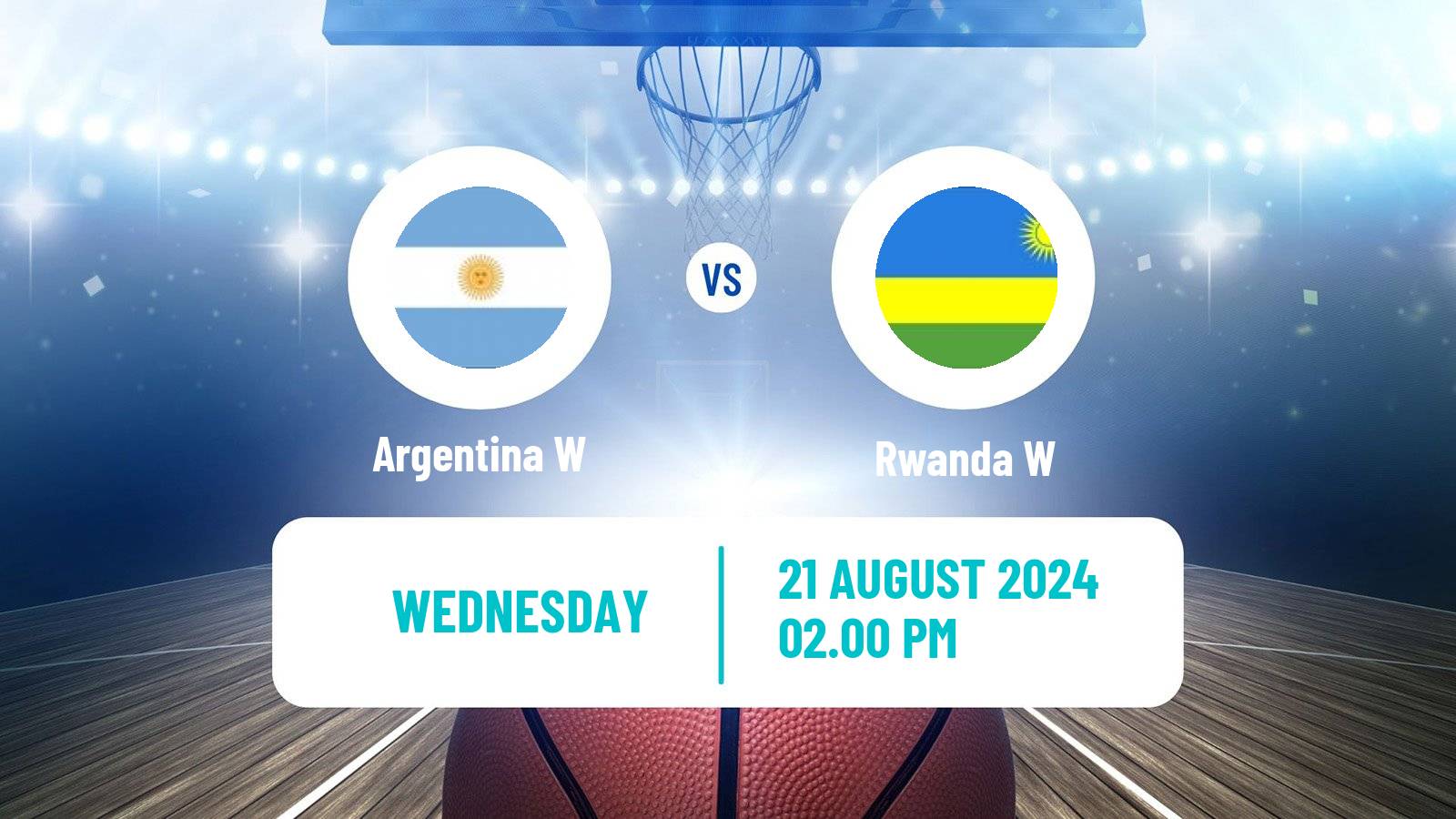 Basketball World Cup Basketball Women Argentina W - Rwanda W