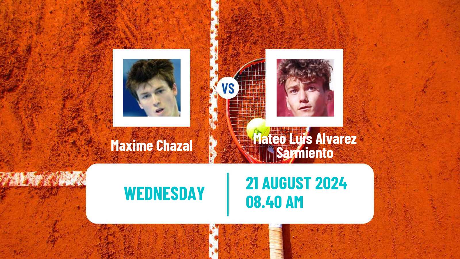 Tennis ITF M25 Santander Men Maxime Chazal - Mateo Luis Alvarez Sarmiento