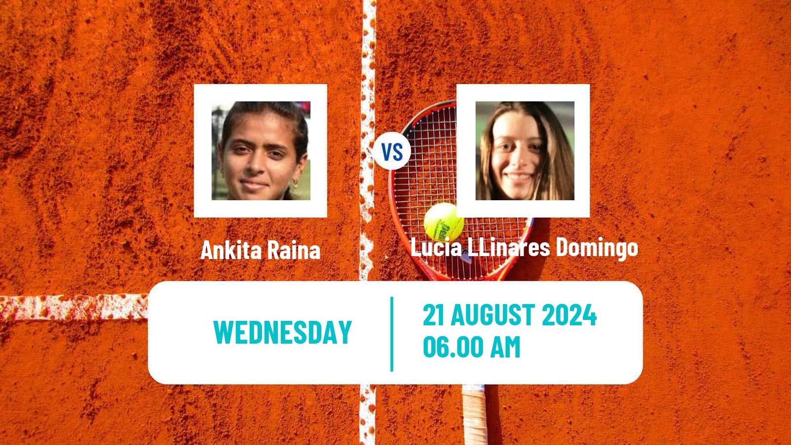 Tennis ITF W35 Vigo Women Ankita Raina - Lucia LLinares Domingo