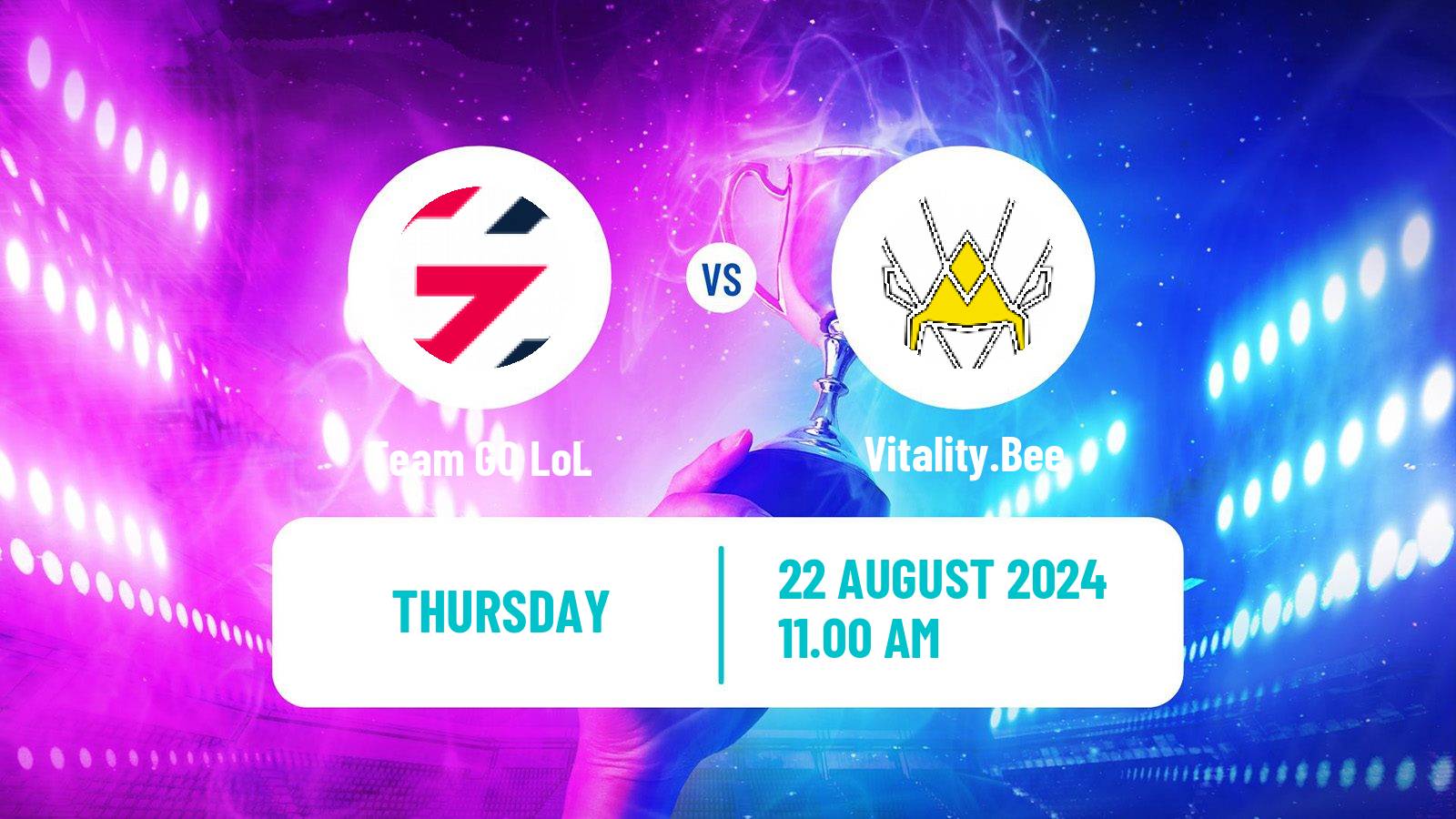 Esports League Of Legends Emea Masters Team GO - Vitality.Bee