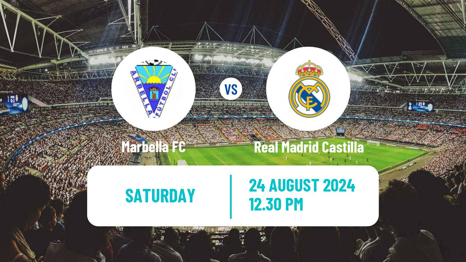 Soccer Spanish Primera RFEF Group 2 Marbella - Real Madrid Castilla