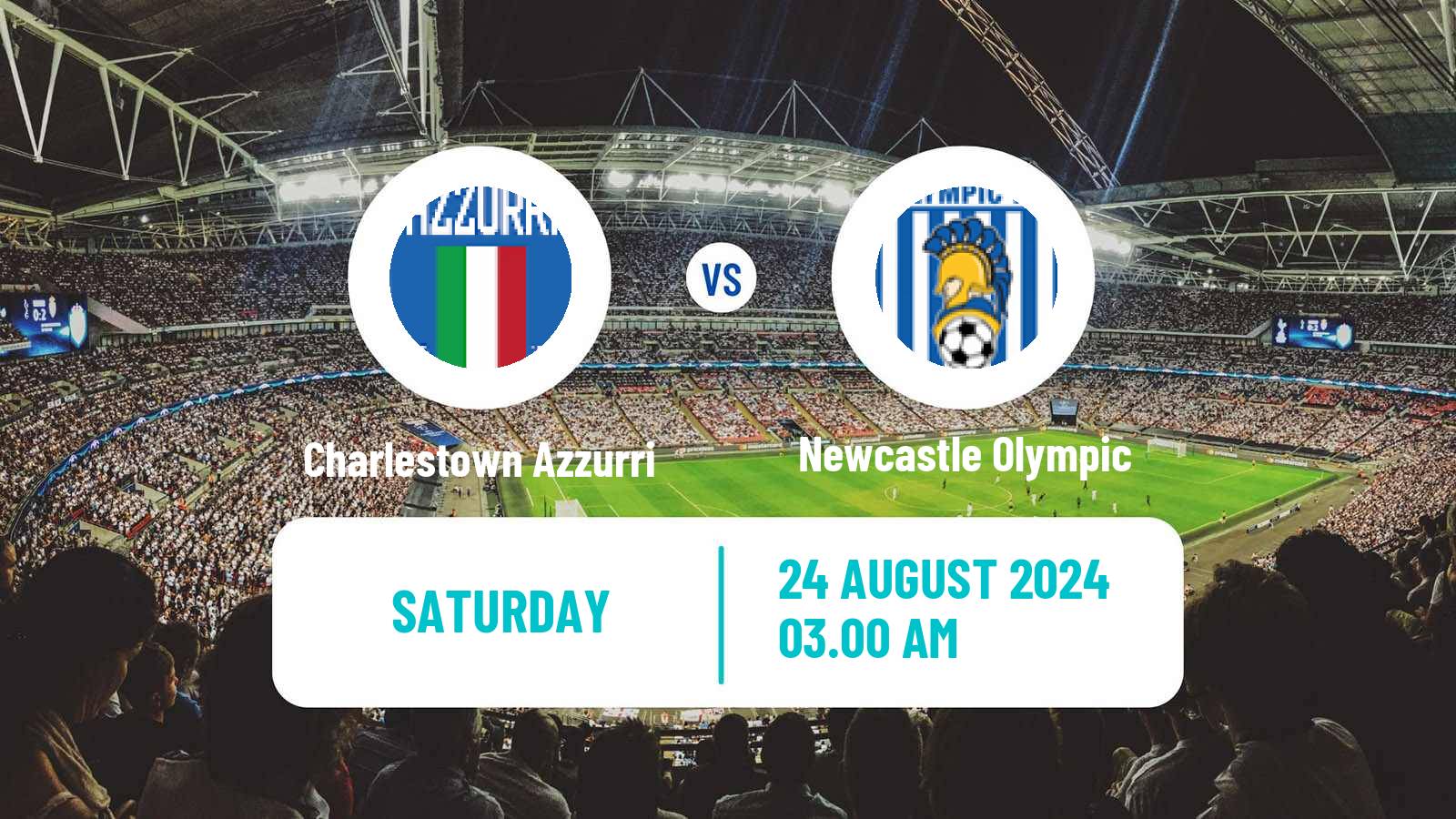 Soccer Australian NPL Northern NSW Charlestown Azzurri - Newcastle Olympic