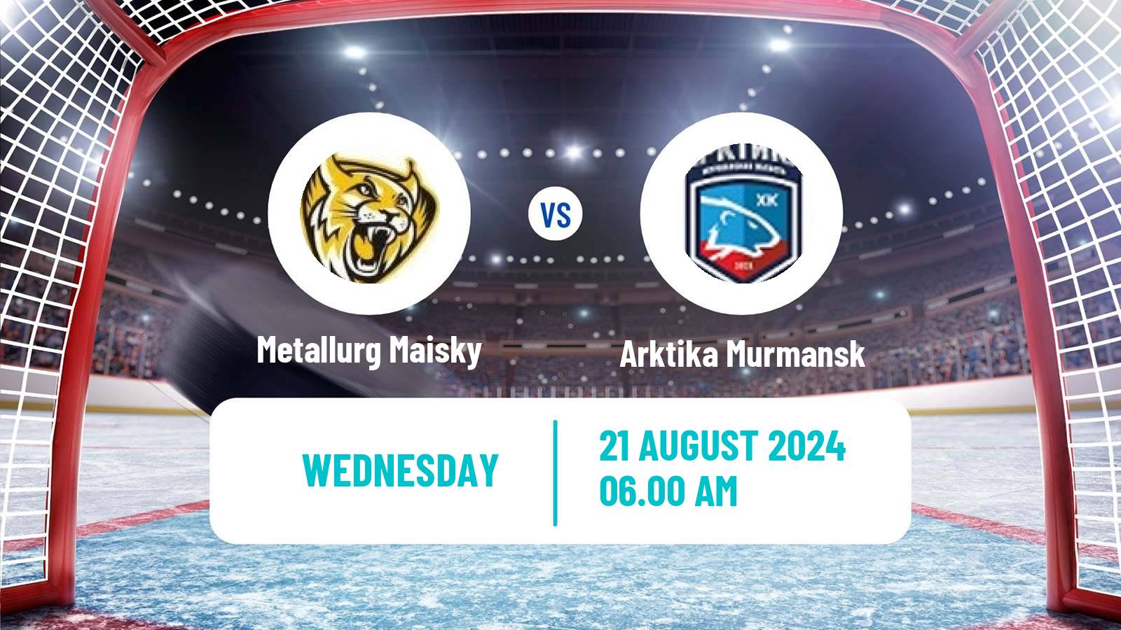 Hockey Club Friendly Ice Hockey Metallurg Maisky - Arktika Murmansk