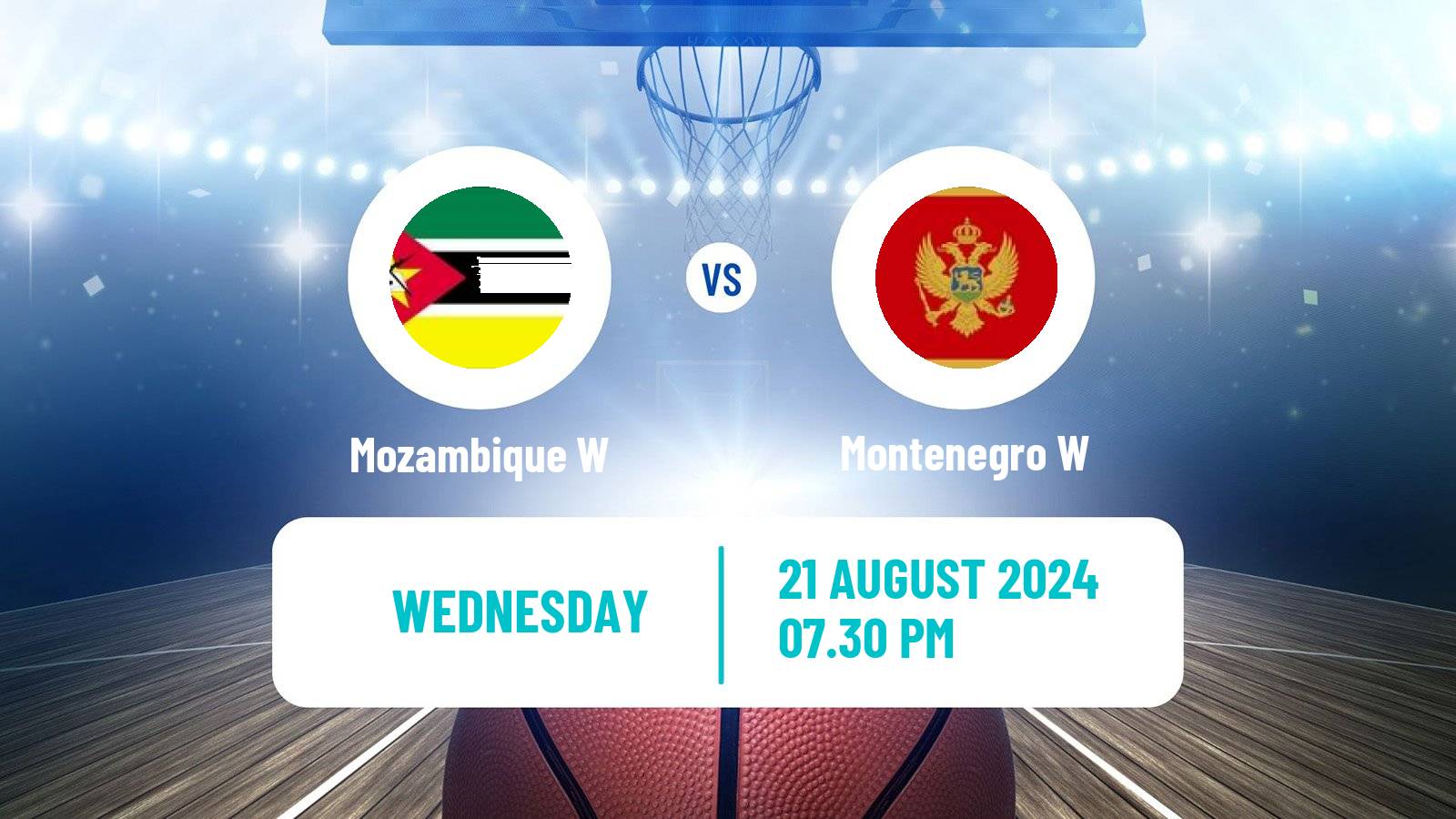 Basketball World Cup Basketball Women Mozambique W - Montenegro W