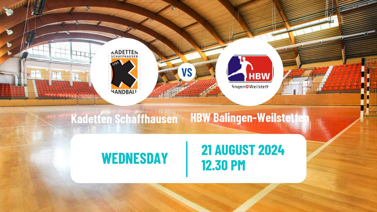 Handball Club Friendly Hanbdall Kadetten Schaffhausen - HBW Balingen-Weilstetten