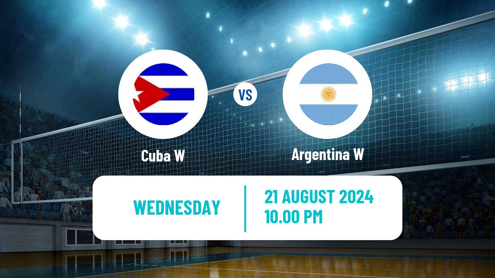 Volleyball Pan-American Cup Volleyball Women Cuba W - Argentina W