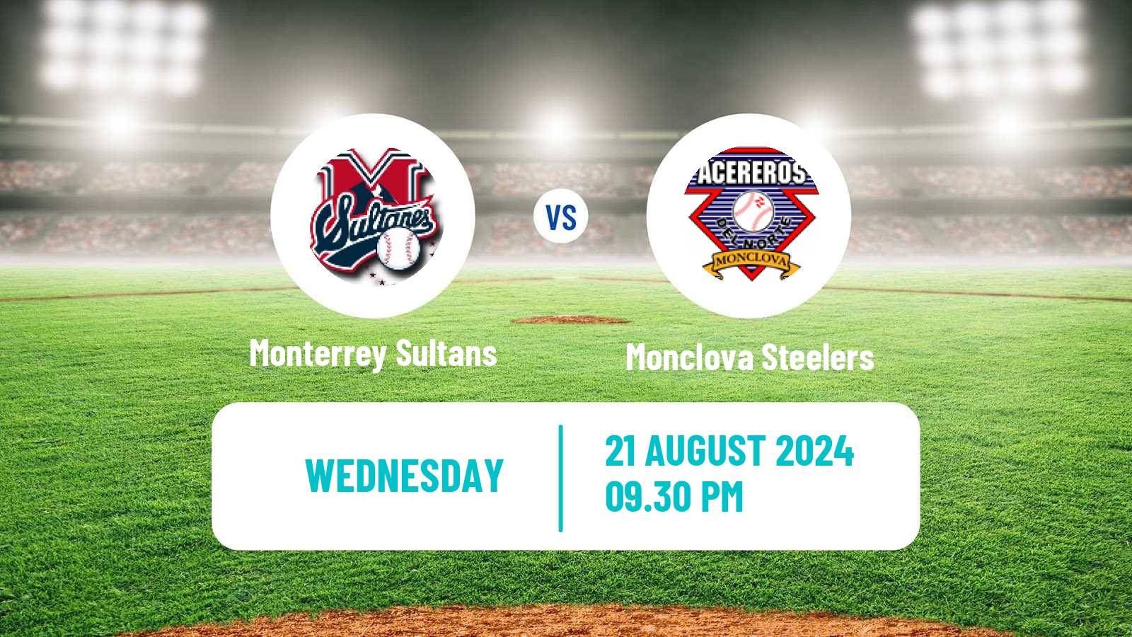 Baseball LMB Monterrey Sultans - Monclova Steelers