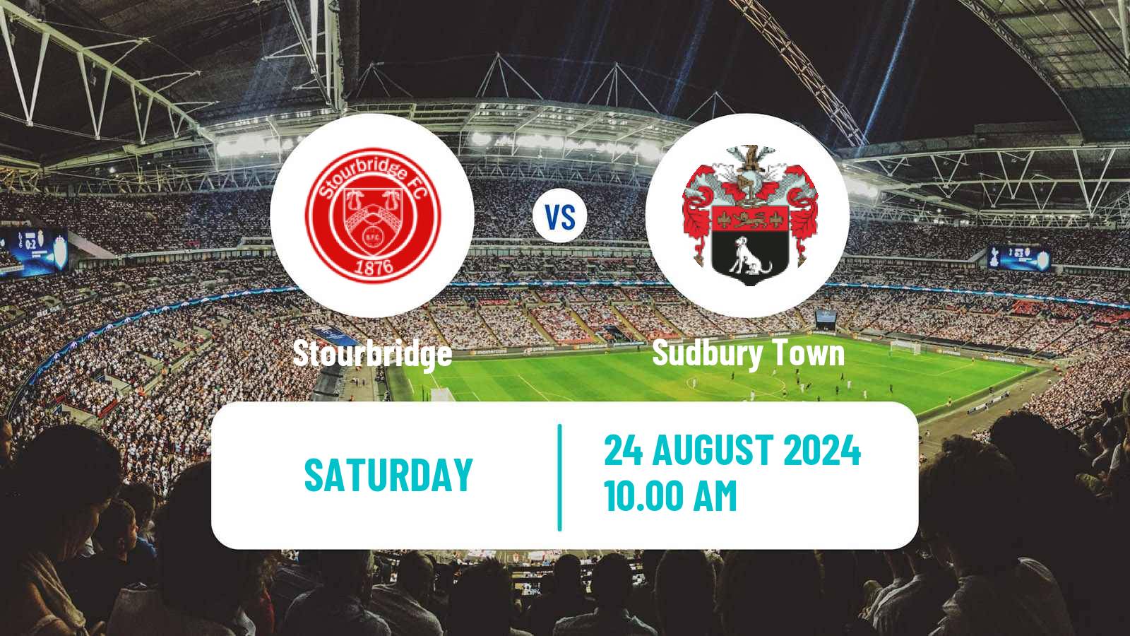 Soccer English Southern League Central Division Stourbridge - Sudbury Town