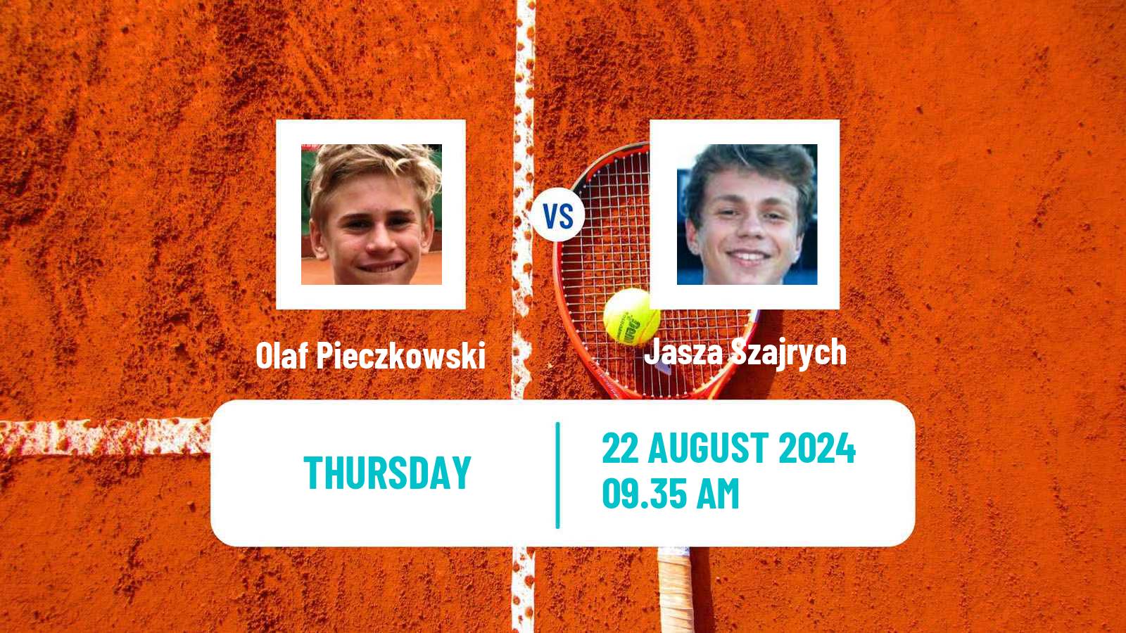 Tennis ITF M25 Poznan Men Olaf Pieczkowski - Jasza Szajrych