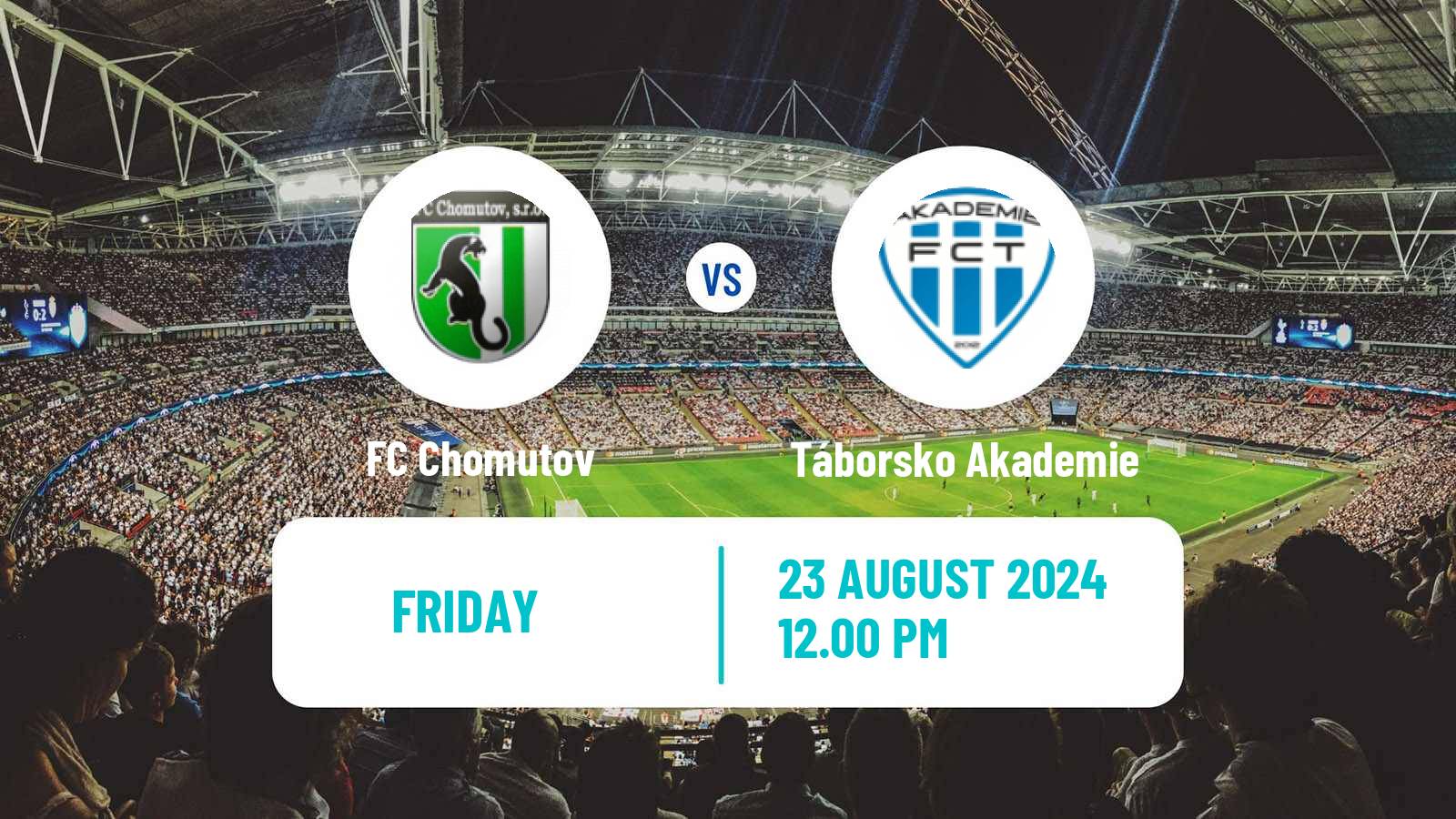 Soccer Czech CFL Group A Chomutov - Táborsko Akademie